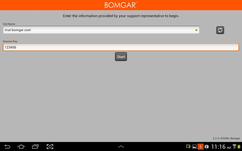 Bomgar for Samsung