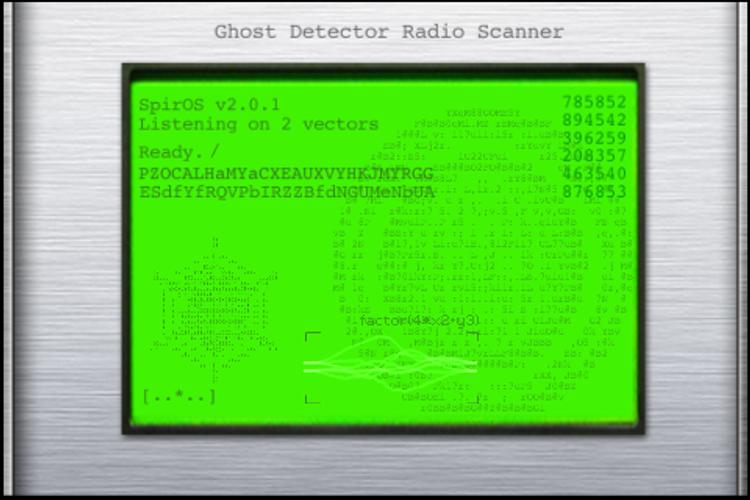 Ghost Detector Radio Scanner