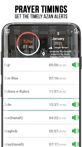 Prayer Times - Qibla & Namaz