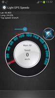 Light GPS Speedometer: kph/mph