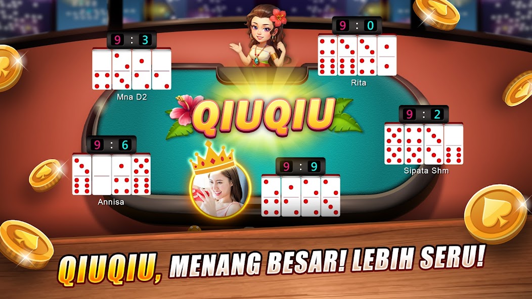 LUXY Domino Gaple QiuQiu Poker