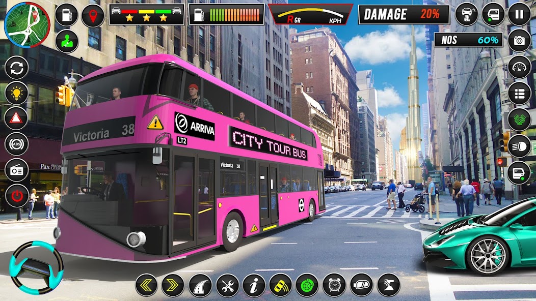 Real Bus Simulator Coach Bus