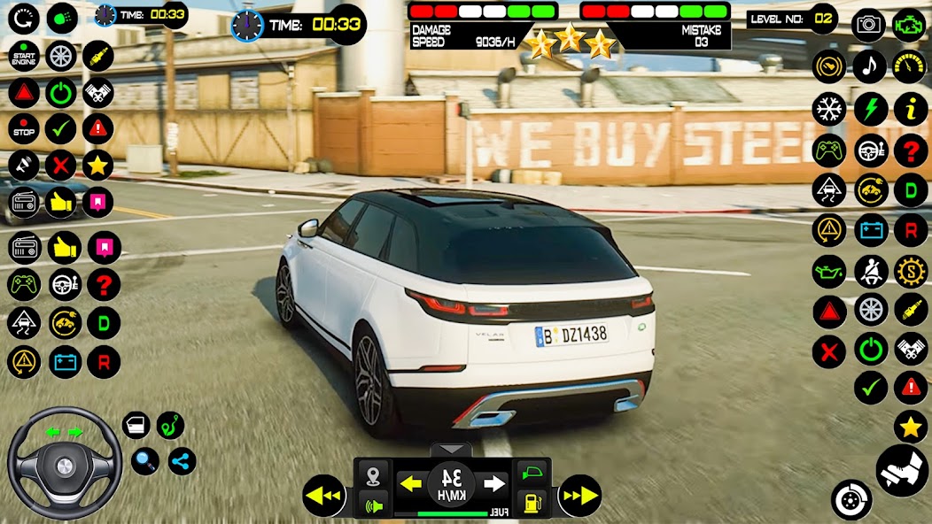 Car Games: Car Driving School