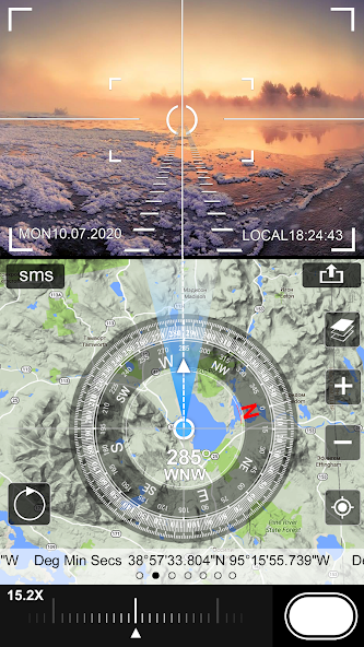 Direction Compass Camera