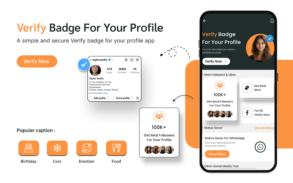 Verify Badge for your profile