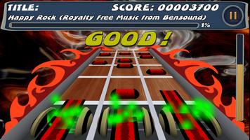 Rock Hero game Rhythm