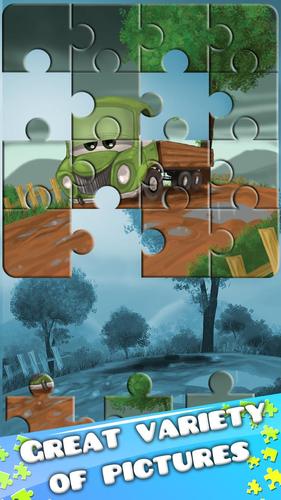 Cars &Trucks-Puzzles for Kids