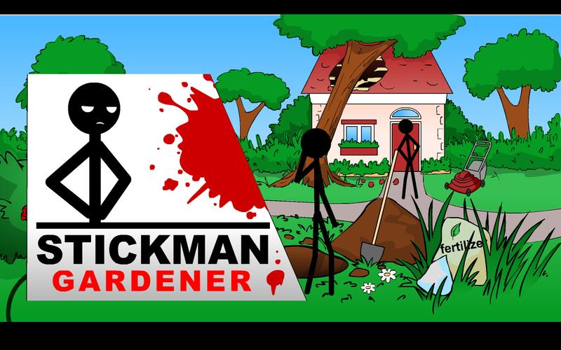 Stickman Kill Gardener