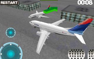 Airport 3D airplane parking