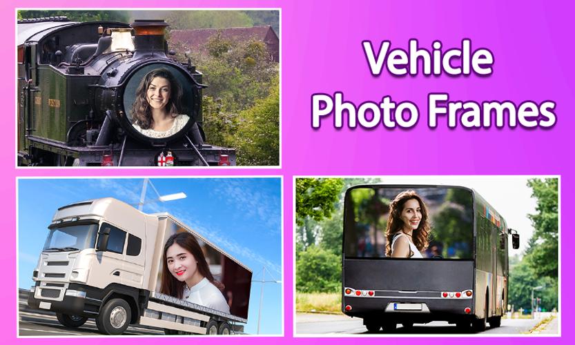 Vehicle photo frames