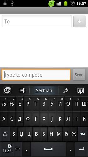 Serbian for GO Keyboard