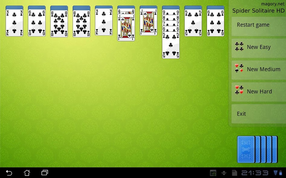 Spider Solitaire HD