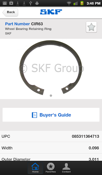 SKF Parts Info