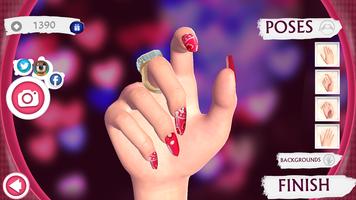 Cute Nail Art Designs Game 3D