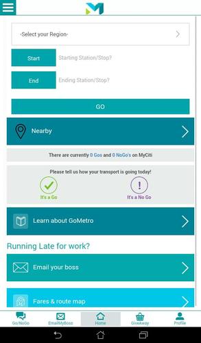 GoMetro App