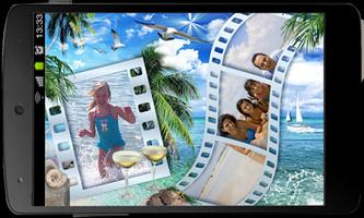 Summer Beach Photo Frame