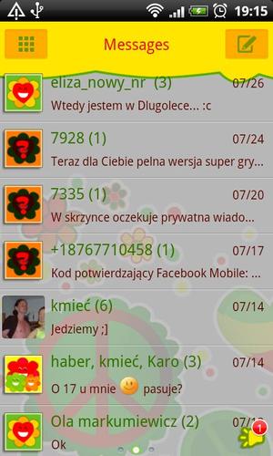 GO SMS Pro Reggae Theme