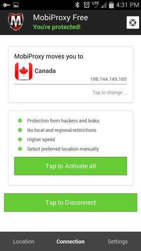 Mobiproxy - Free VPN Proxy