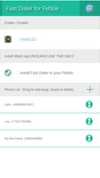 Fast Dialer for Pebble