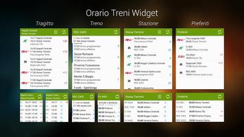 Train Timetable Italy Widgets