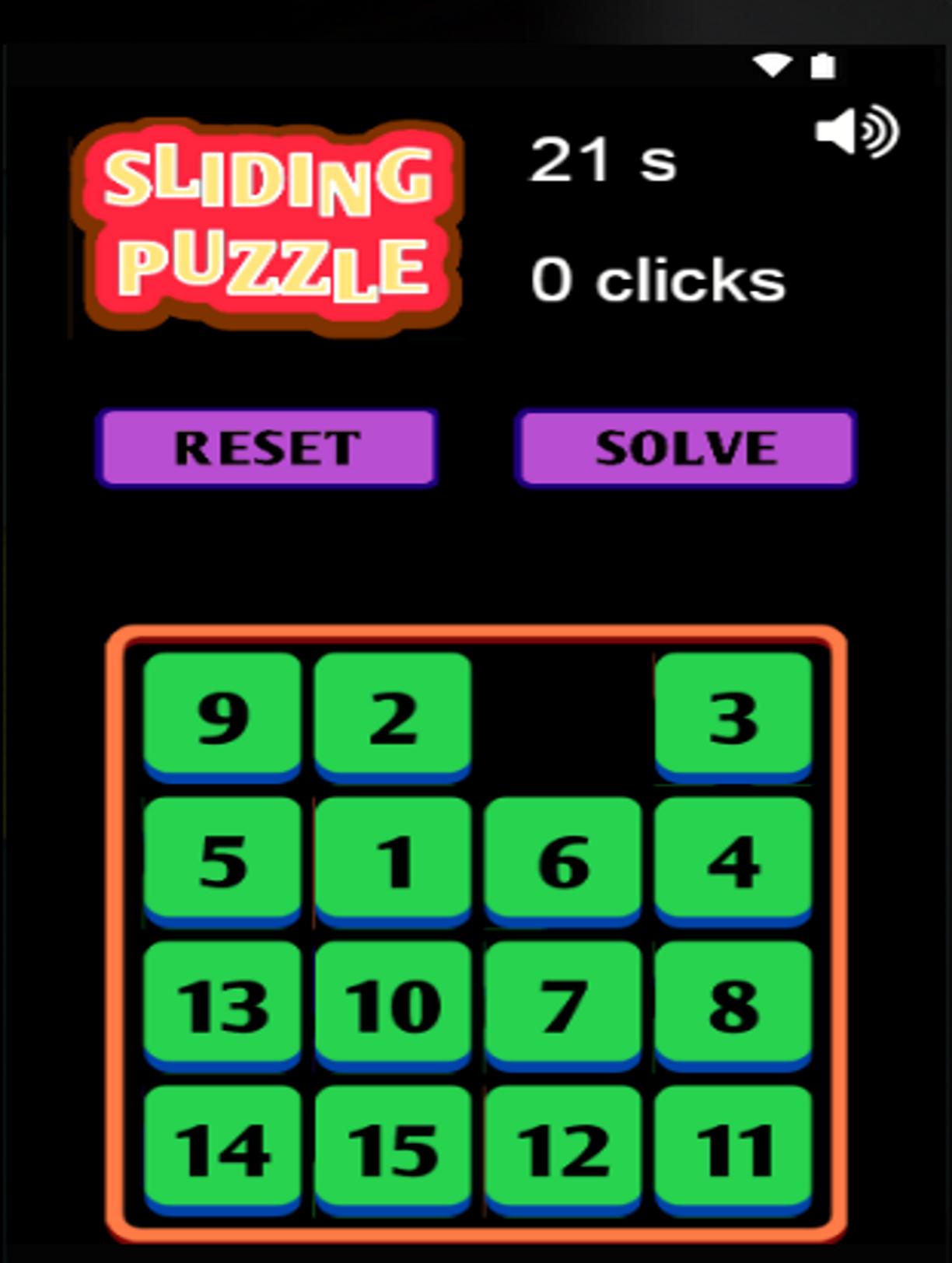 Number Slide Puzzle: Kids Game