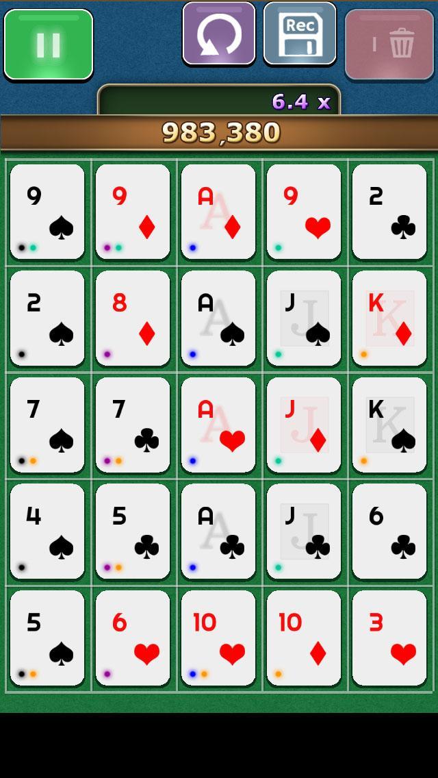 Ficards - 5x5 Grid Poker Game