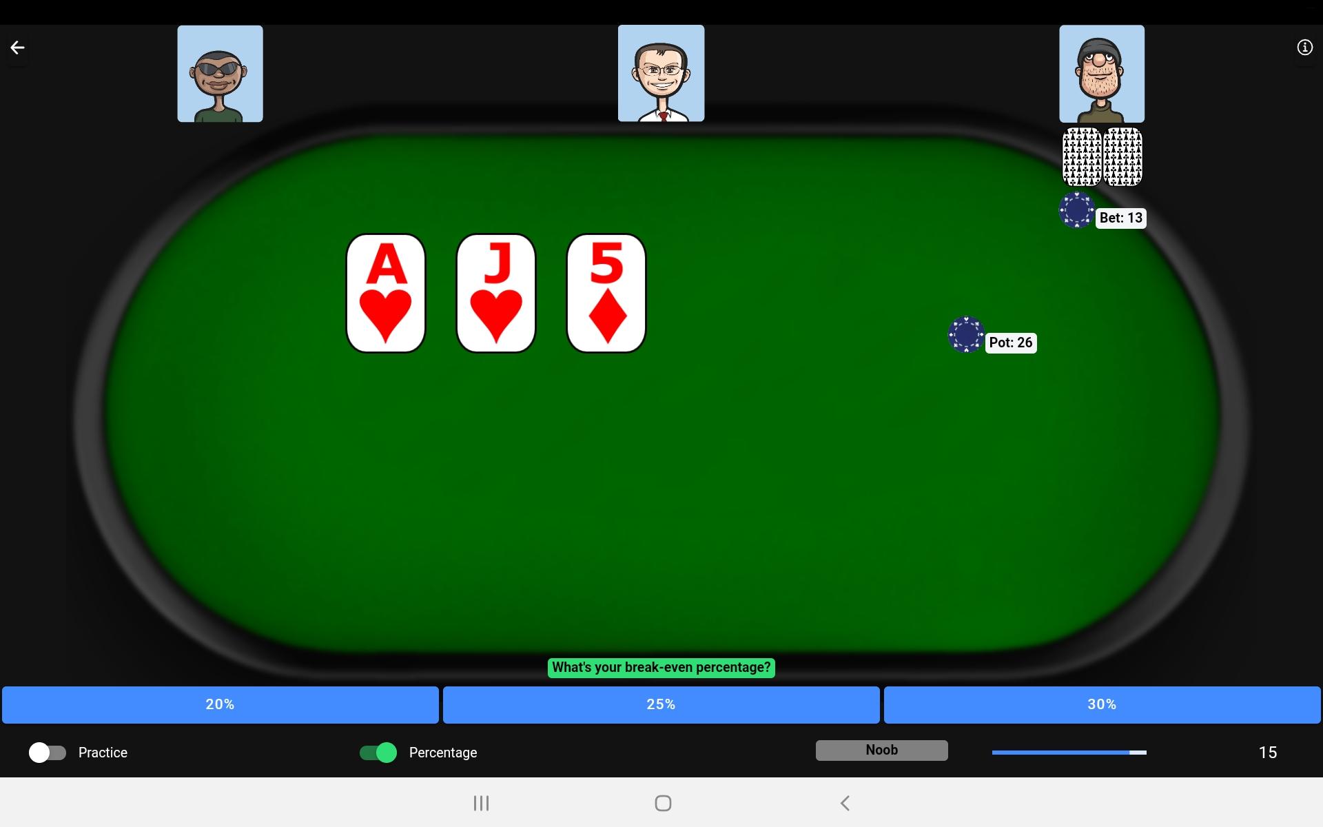 Poker Odds Trainer