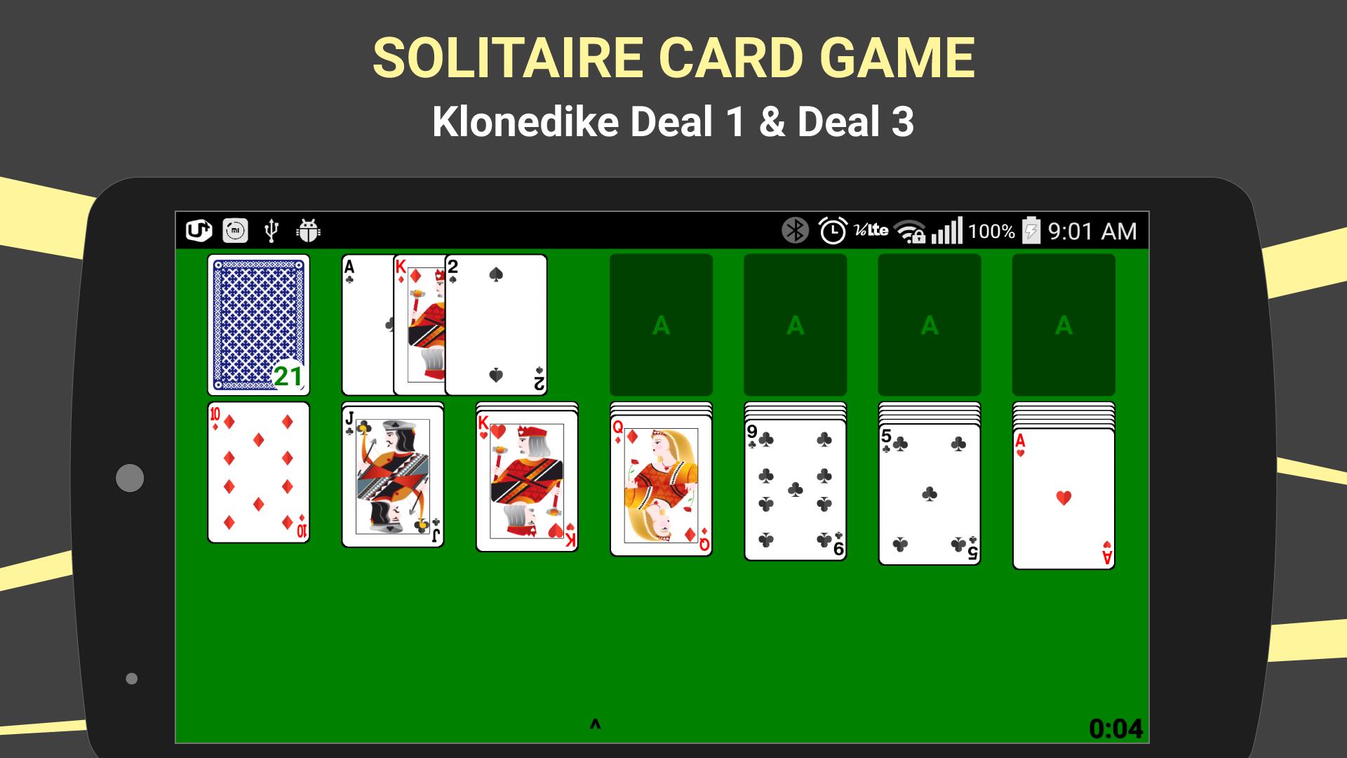 Klondike Solitaire Card Game