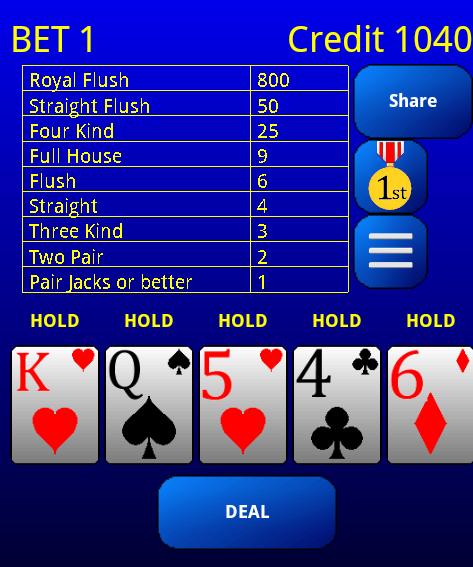 Video Poker Free