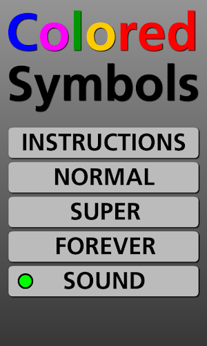 Colored Symbols