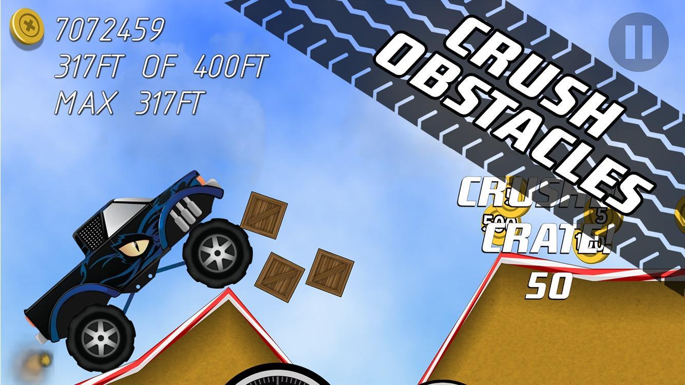 Monster Racing: Up Hill Climb