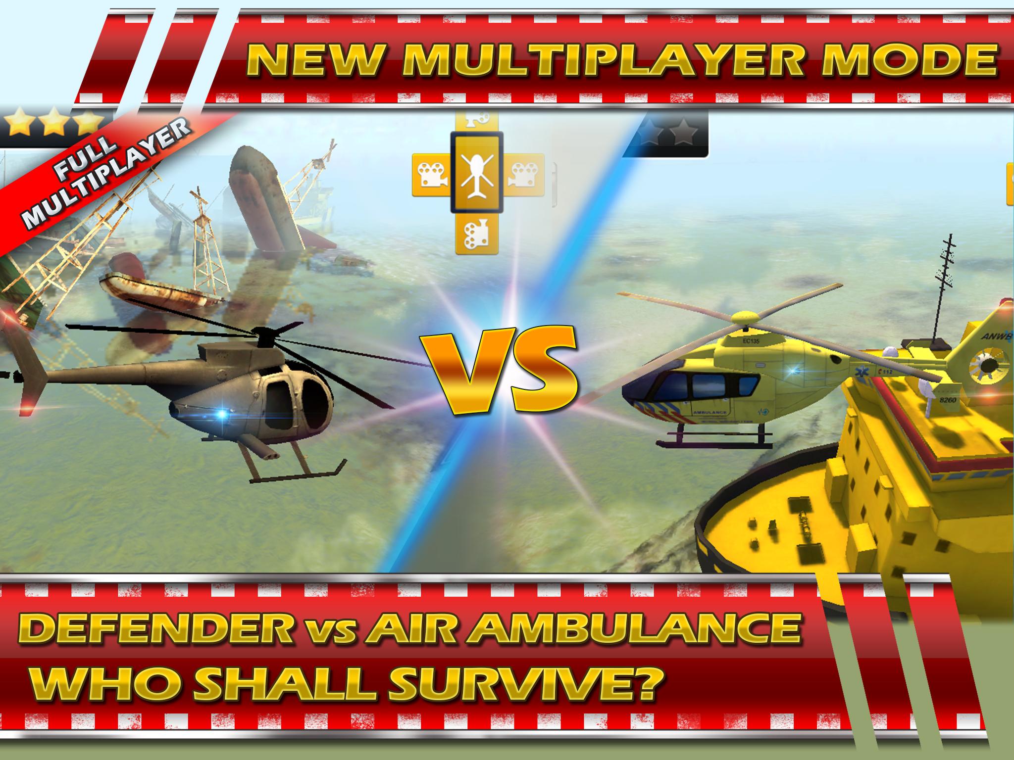 Rescue Helicopter -3D Parking