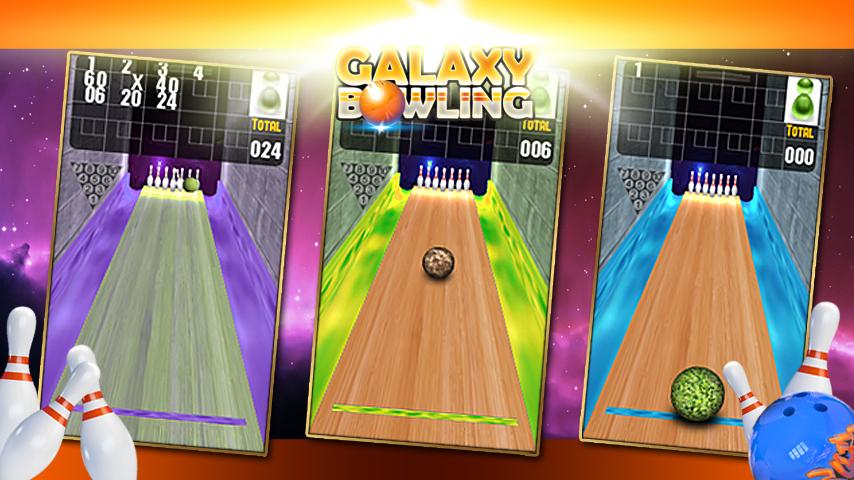 3D Galaxy Bowling