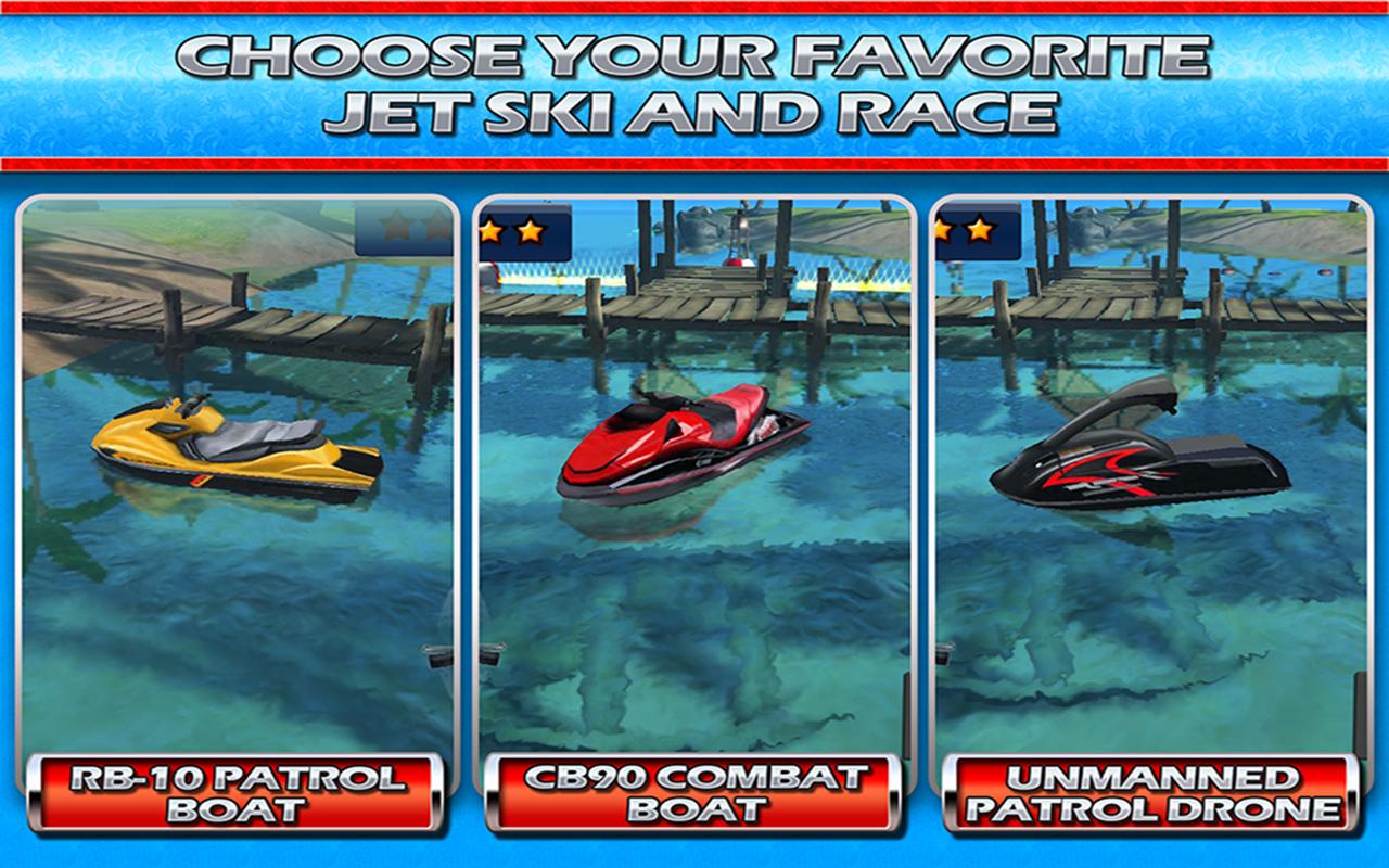 Jet Ski 3D Boat Parking Race