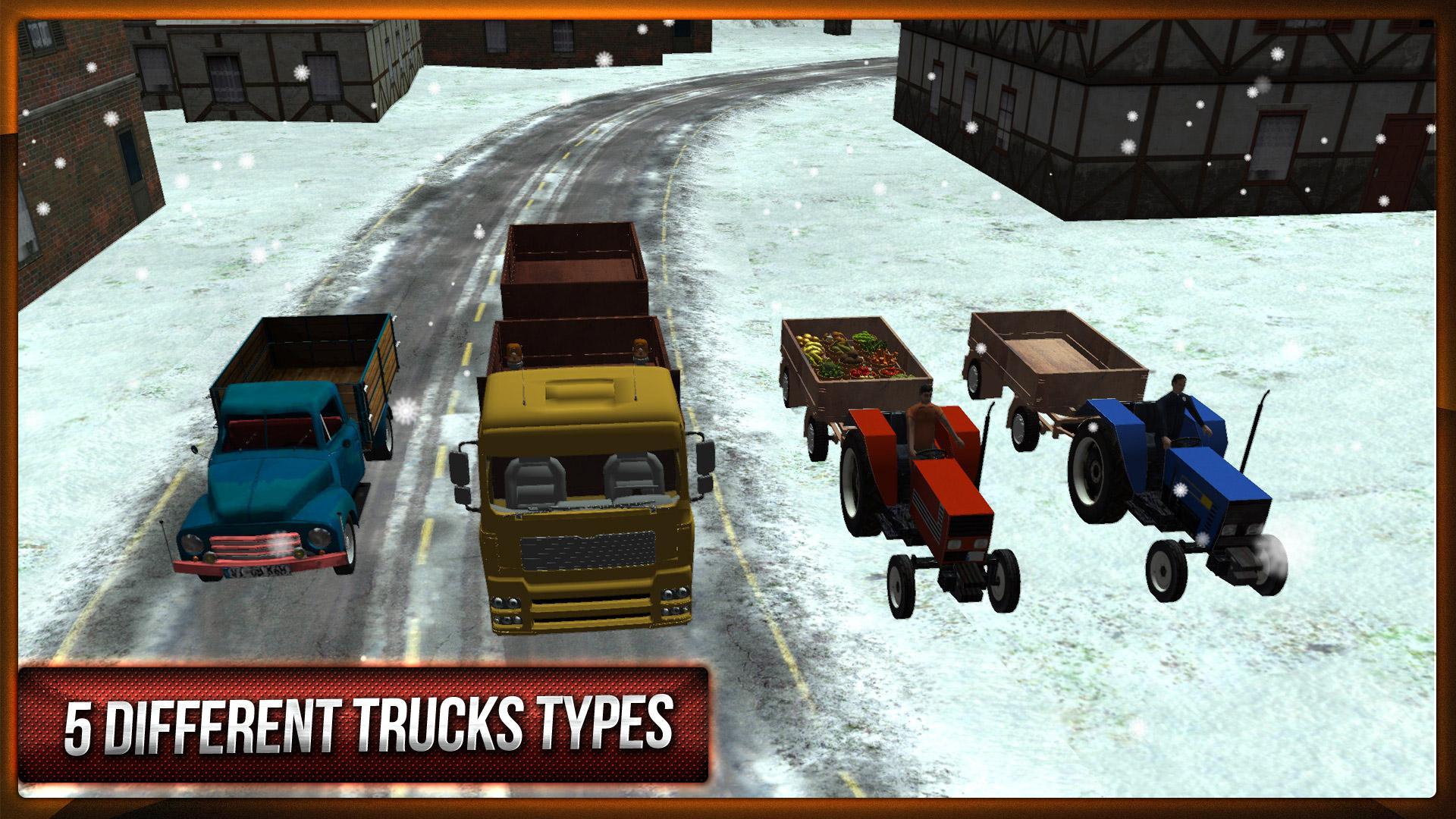 Winter Truck Driving