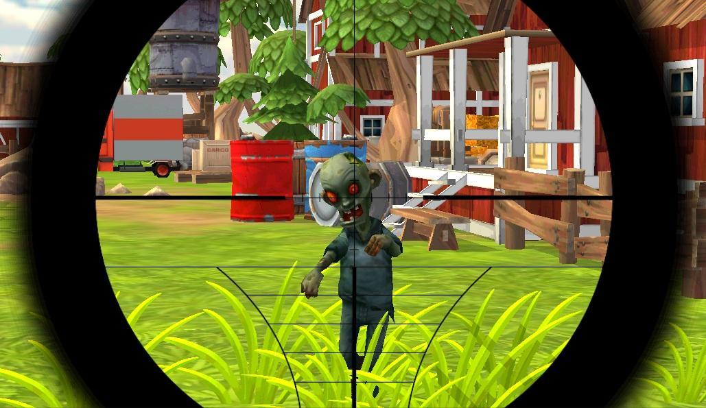 Zombie Town Sniper Shoot Game