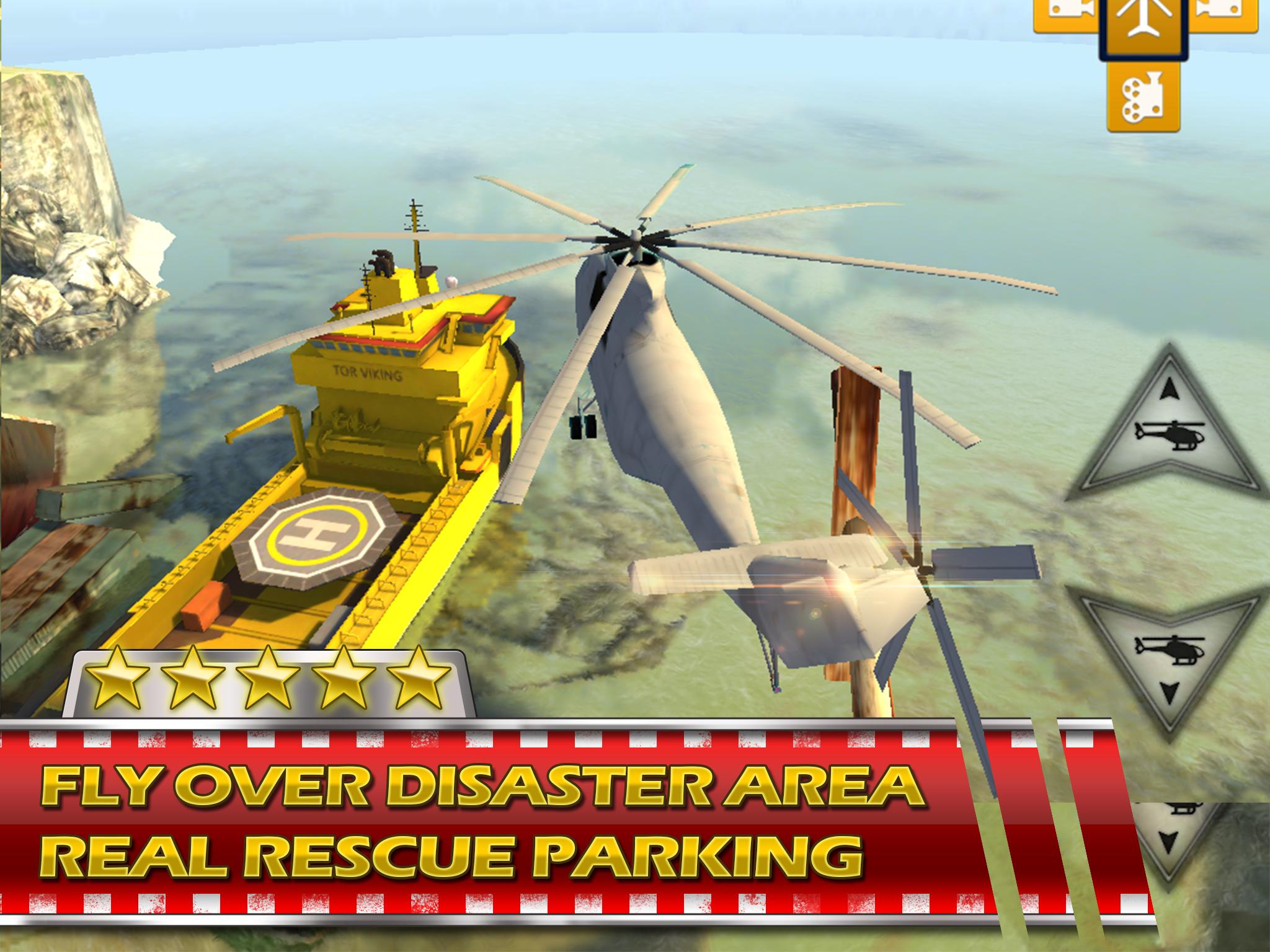 Rescue Helicopter -3D Parking