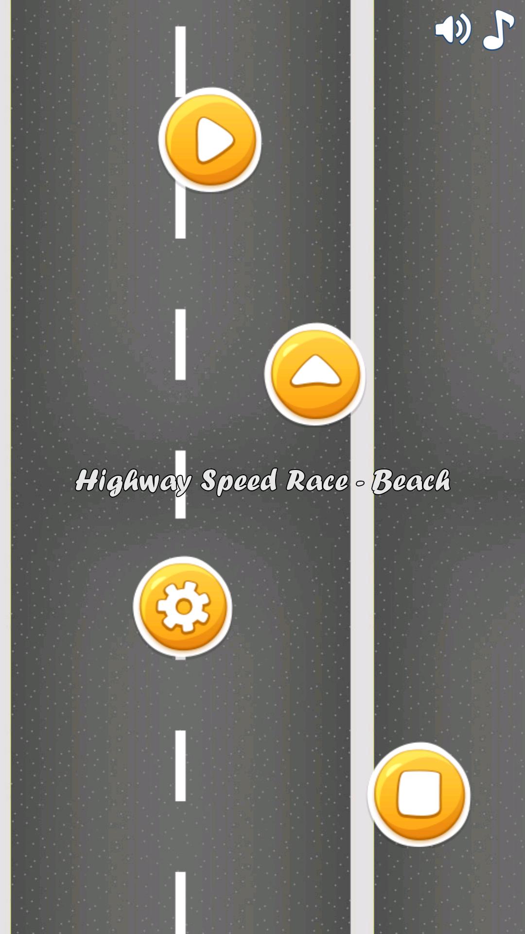 Highway Speed Race Beach