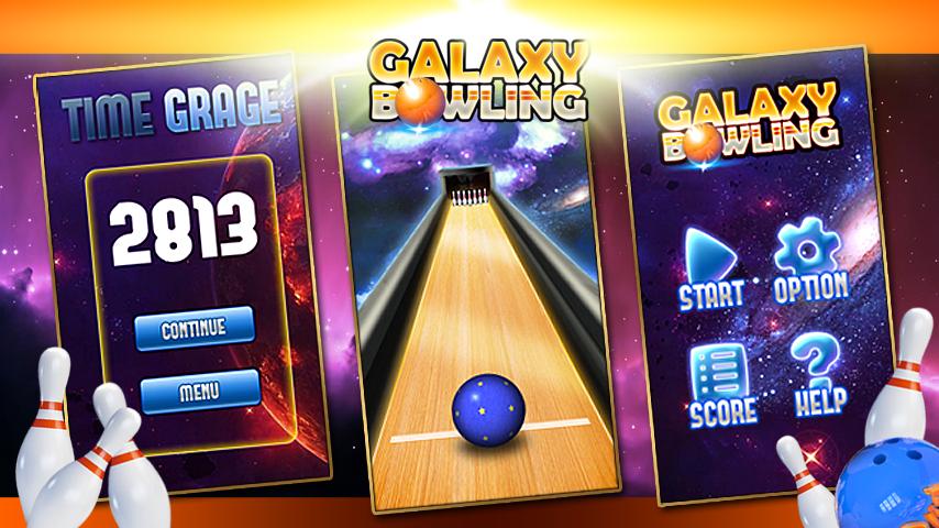 3D Galaxy Bowling