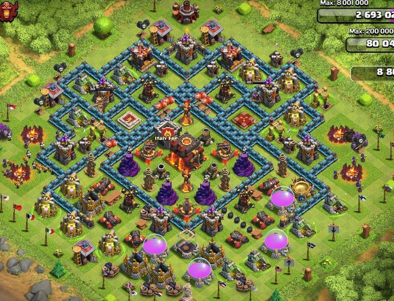 Strategy COC War Base