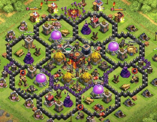 Strategy COC War Base