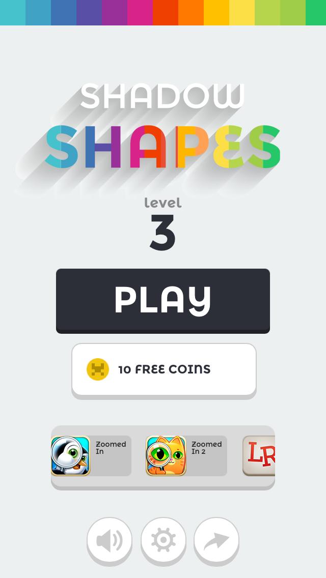 Shadow Shapes - Word Game