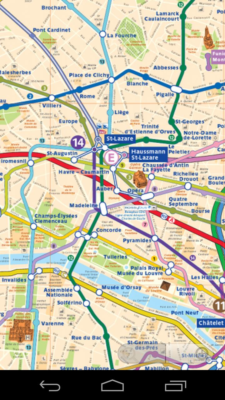 Paris Metro Map