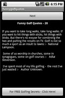 Funny Golf Quotes