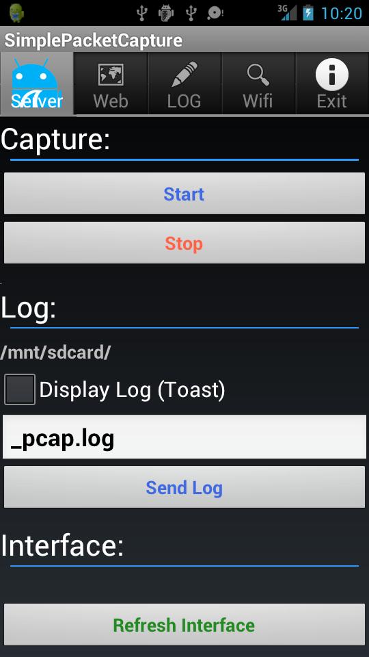 SimplePacketCapture(root)