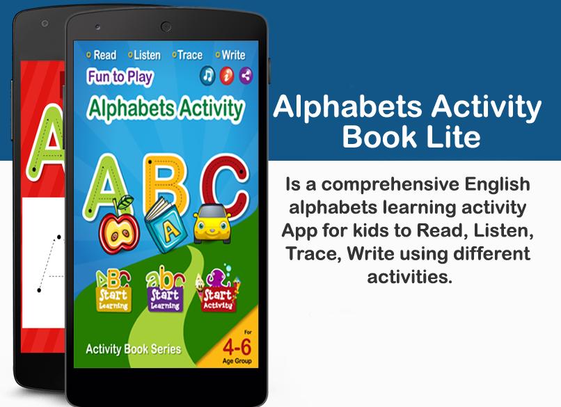 Letters Alphabet Activity Book