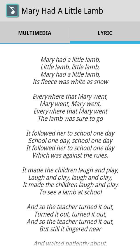 Nursery Rhyme