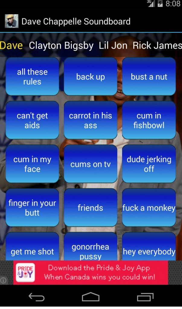 Dave Chappelle soundboard