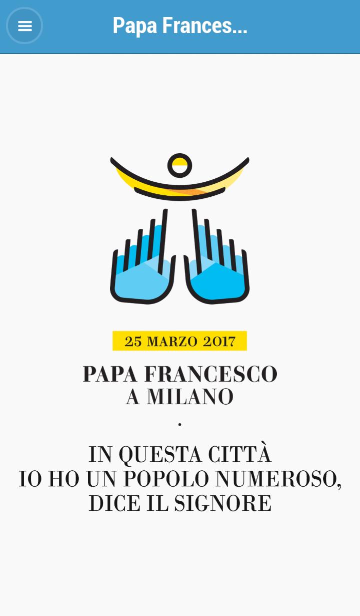 Papa a Milano 2017