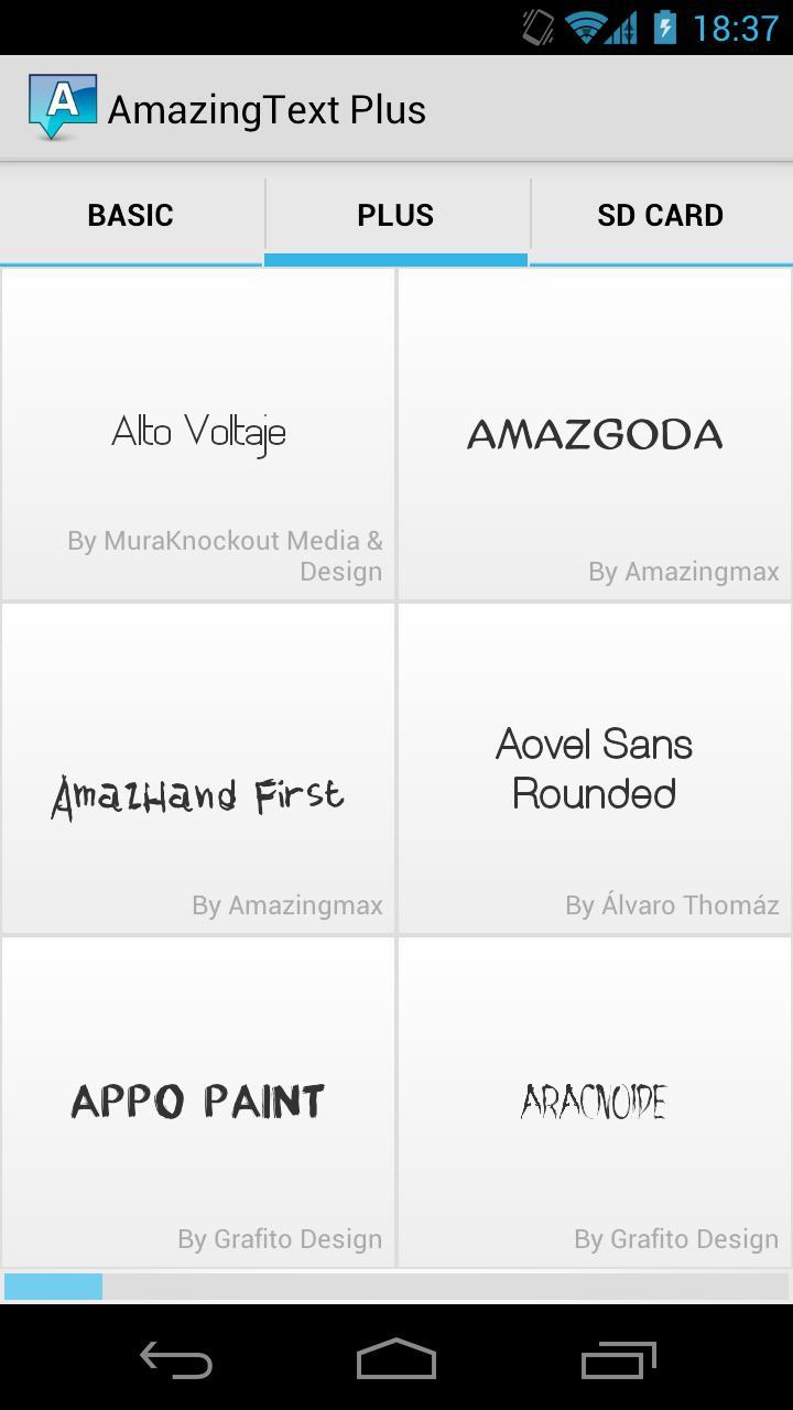 AmazingText Fonts Pack 1